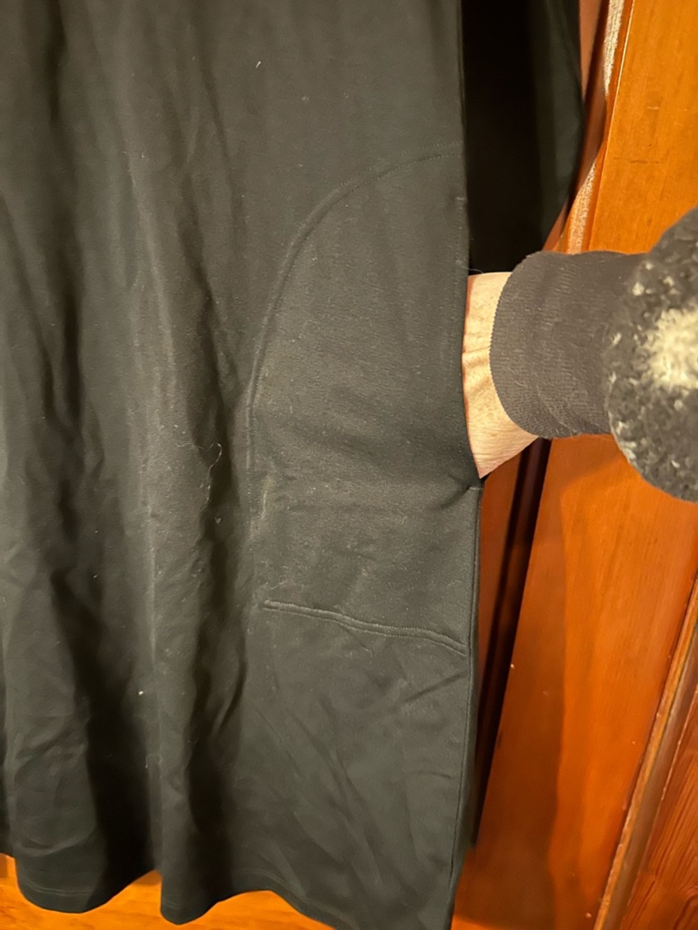 Black Women’s Woolx Rissa Dress - Picture 3 of 4